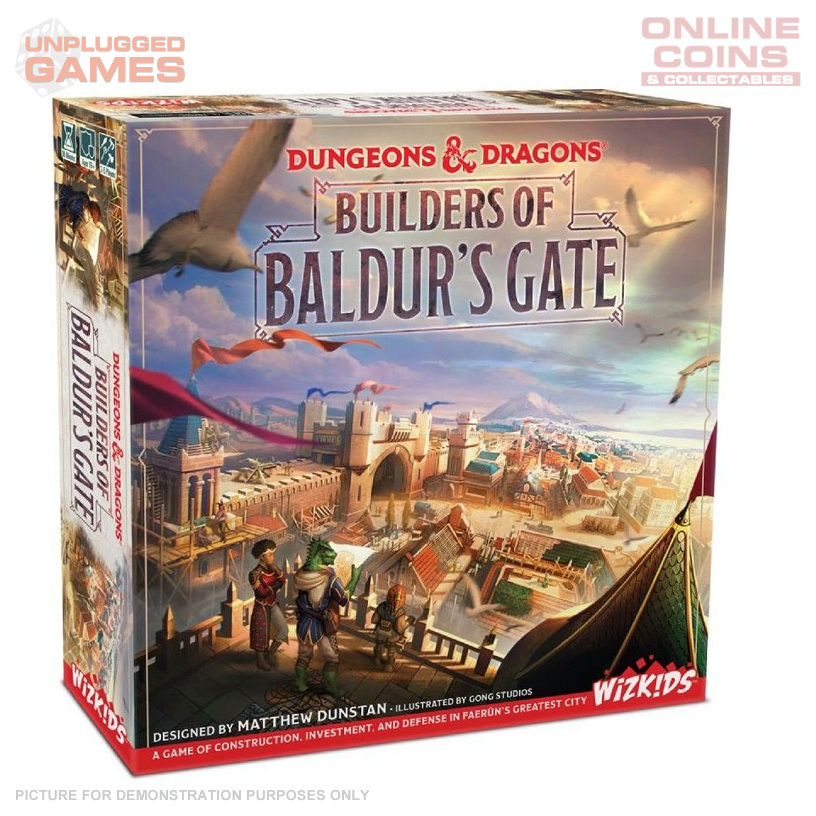 Dungeons and Dragons - Builders of Baldur's Gate Board Game